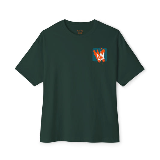 The Crown Oversized Boxy Tee | Unisex Fit T-Shirt