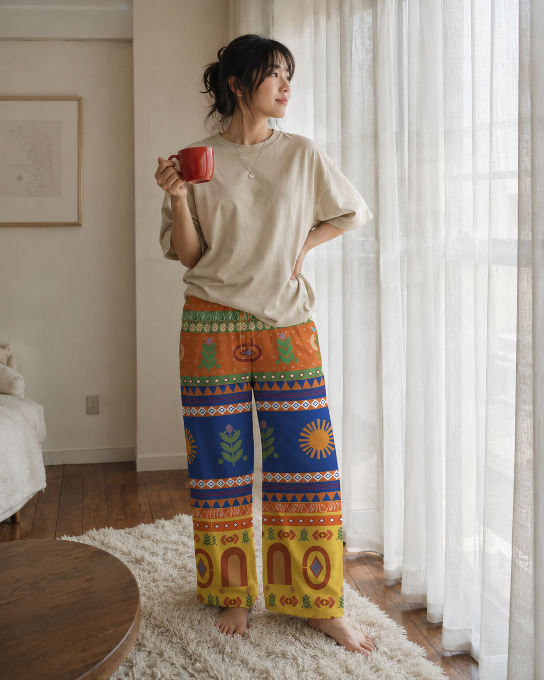 Boho Pajama Pants | Women's Lounge Trousers
