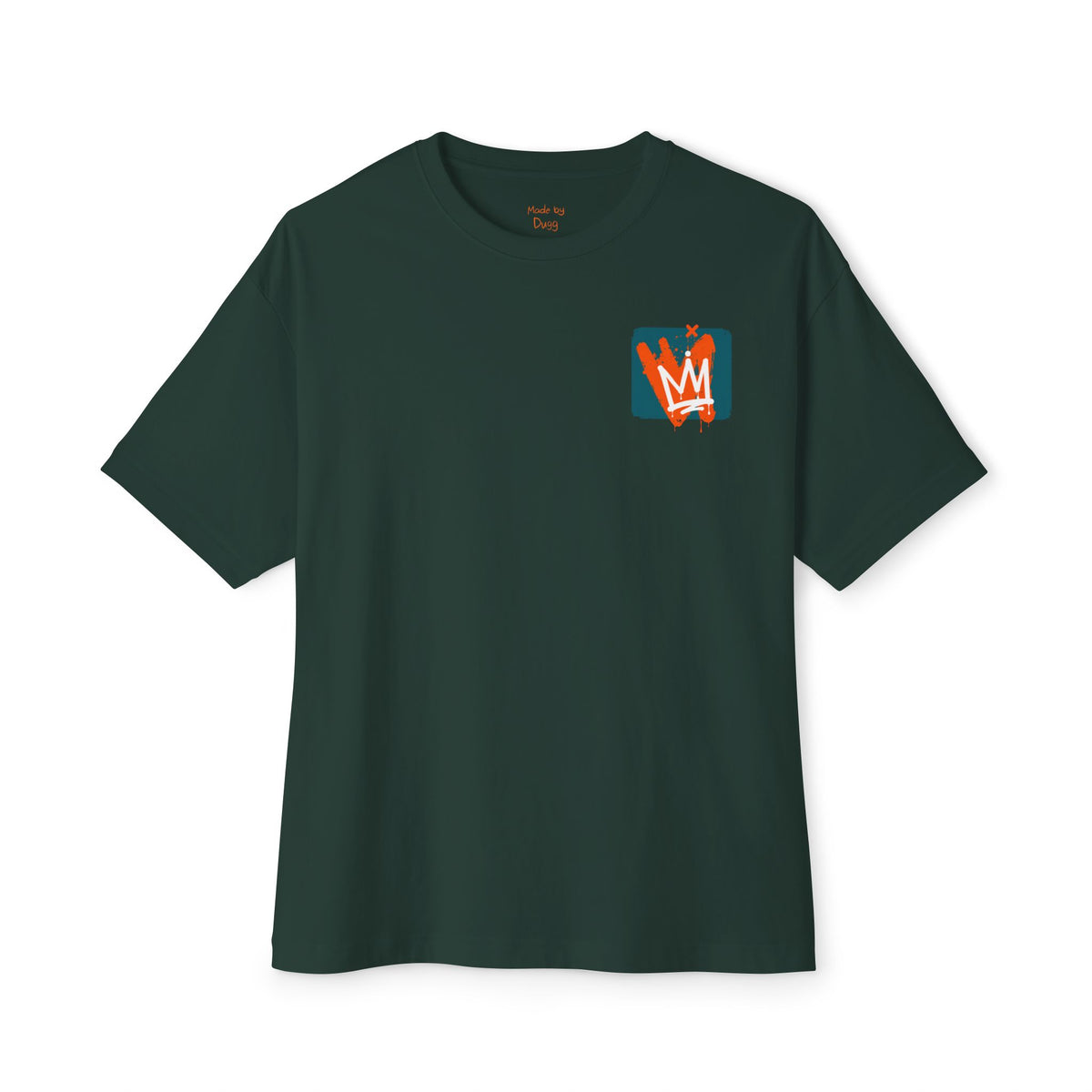 The Crown Oversized Boxy Tee | Unisex Fit T-Shirt