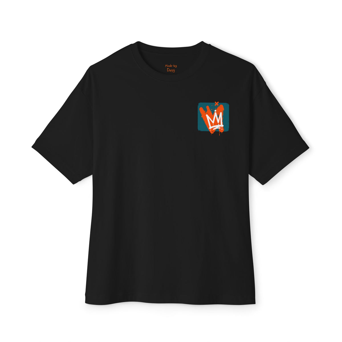The Crown Oversized Boxy Tee | Unisex Fit T-Shirt
