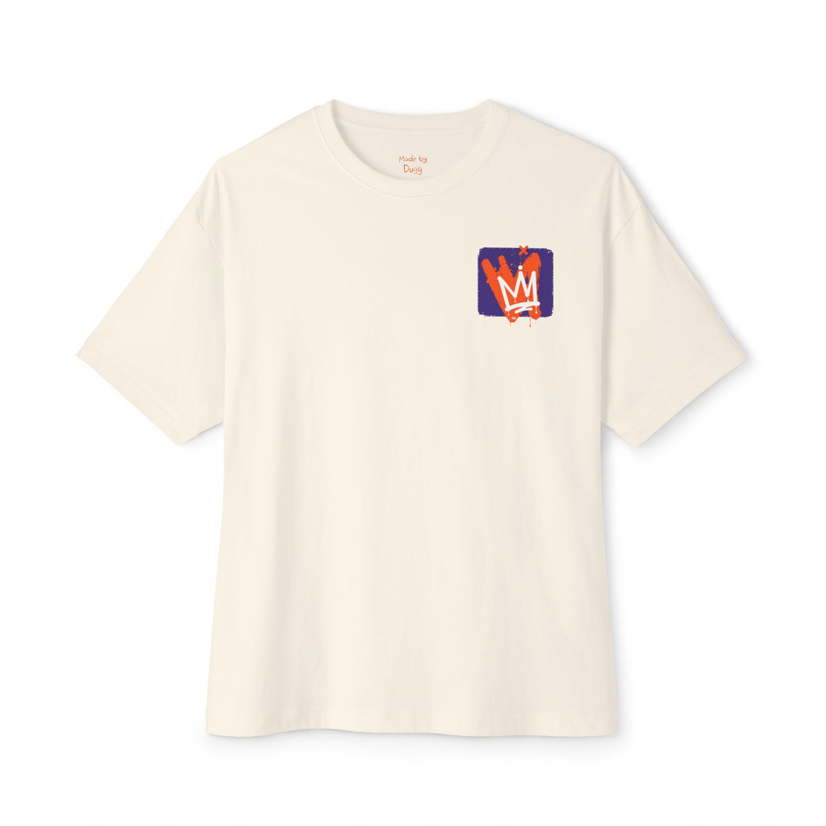 The Crown Oversized Boxy Tee | Unisex Fit T-Shirt