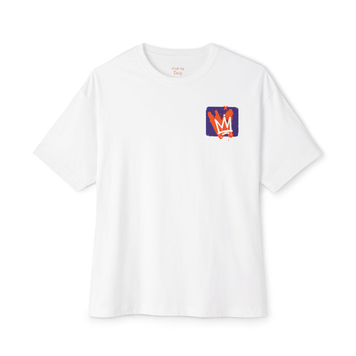 The Crown Oversized Boxy Tee | Unisex Fit T-Shirt
